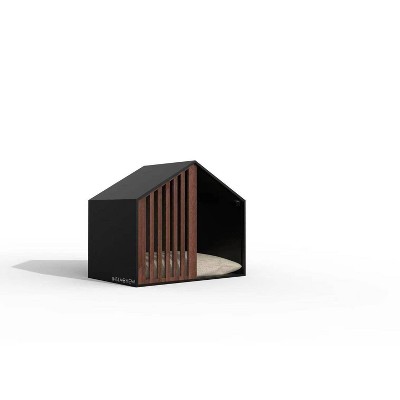 Instachew Enkel Cat House and Bed - Black