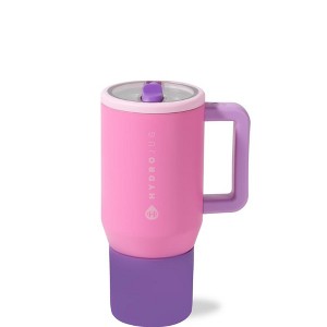 HydroJug Traveler - Water Bottle with Handle & Flip Straw - Leak Resistant Tumbler, Insulated, Stainless Steel & Rubber Base - 1 of 4