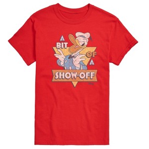 Men's - Disney - Donald Bit Of A Show Off Short Sleeve Graphic T-Shirt - 1 of 4