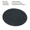 Unique Bargains Reversible Non-slip Heat Insulation Strong Water Absorption Plant Coaster 3 Pcs - 4 of 4