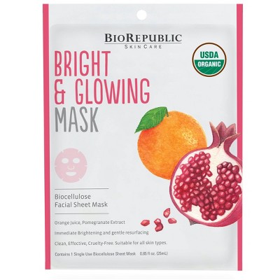 BioRepublic SkinCare Bright and Glow Facial Treatment - 0.85 fl oz