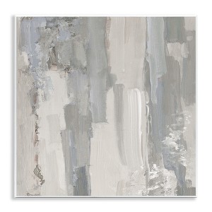 Stupell Industries Grey Brushed Abstract Arrangement Wall Plaque Art - 1 of 4