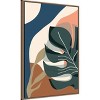 Amanti Art Boho Leaves III by Arctic Frame Framed Canvas Wall Art - 3 of 4