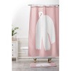 Deny Designs Alice Rebecca Potter White Dove Shower Curtain - image 3 of 3