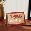 Pipilo Press 48-Pack Blank Thank You Cards with Kraft Envelopes, Buffalo Plaid Design (4 x 6 In) - 2 of 4