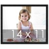 PosterPalooza | Photo Size Simple Black Picture Frame - UV Acrylic, Foam Board Backing, Hanging Hardware - 2 of 4