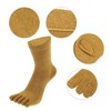 Unique Bargains Non Slip Full Finger Five Toe Socks 1 Pair - 3 of 4