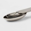 Stainless Steel Measuring Spoons - Made By Design™ - image 3 of 3