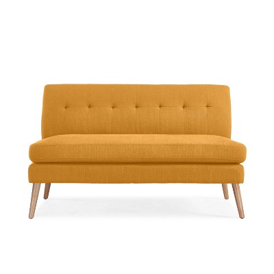 Handy Living Kenneth Mid-Century Modern Armless Loveseat