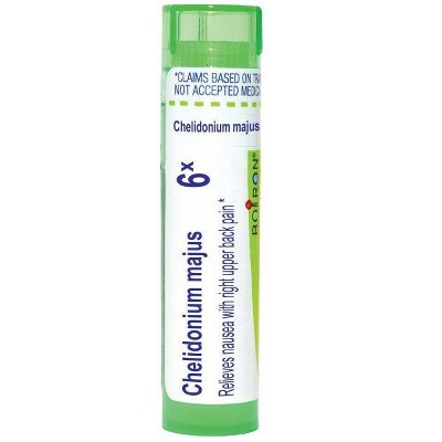 Chelidonium Majus 6X by Boiron Homeopathic Single Medicine For Digestive  -  80 Pellet