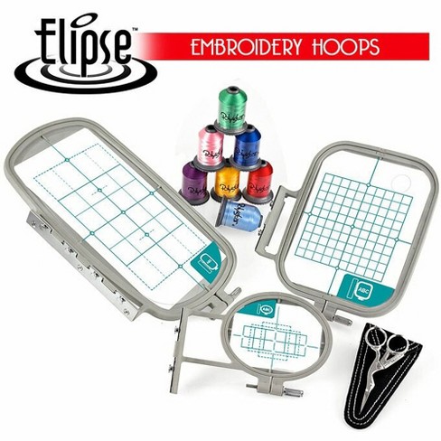 Elipse 4-inch x 4-inch Hoop w/ Grids