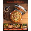 VEVOR Home Pizza Oven, 12 in Electric Pizza Maker, 1200W Cooker with Cordierite Stone, 5-Mode Temp Control, Viewing Window, Heats up to 788 ˚F, White - 2 of 4