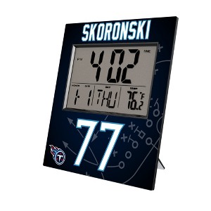 NFL Tennessee Titans Players Game Tactic Wall Clock - 1 of 3