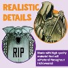 Joyfy 8Pcs Tombstone Halloween Yard Decoration 16.5in, Lightweight PVC Yard Signs for Halloween Party, Halloween Tombstone  Decoration Prop - 3 of 4
