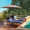Costway 13 FT Large Patio Umbrella Outdoor Double-Sided Table Market Umbrella for Garden Beige/Brown/Gray/Navy/Orange/Wine - 4 of 4