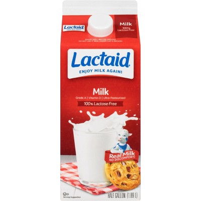 Lactaid Lactose-Free Whole Milk - 0.5gal