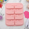 Unique Bargains Candy Mould 8-Cavity Sneaker Shoe Candy Mould Hand Wash 6.3"x4.96"x0.71" 1 Pc - 2 of 4