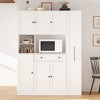 Whisen Buffet with Hutch, Pull-Out Cabinet & Drawer - 2 of 4
