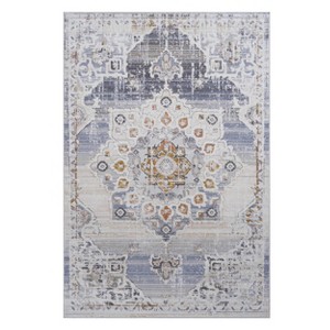 2X3 Area Rug, Medallion Non-Shedding Living Room Bedroom Dining Home Office Stylish and Stain Resistant Rugs - 1 of 4