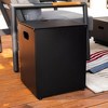 Sol Living Propane Tank Cover Fire Pit Accessories Square 16" Fits Standard 20 lb. Propane Tank - 4 of 4
