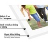 Americanflat 5x7 Hinged Picture Frame in White with Two Displays - Composite Wood with Polished Glass for Tabletop - 3 of 4