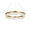 Elegant Lighting Linden 1 - Light Chandelier in  Satin Gold - 3 of 4