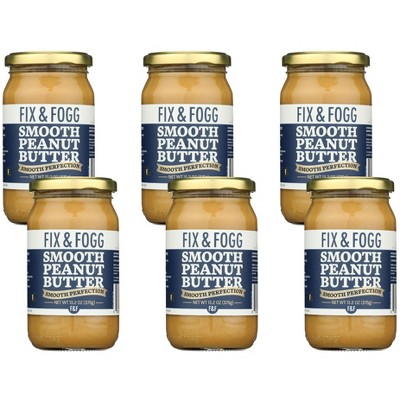 Fix & Fogg Peanut Butter Smooth  - Case of 6/13.2 oz