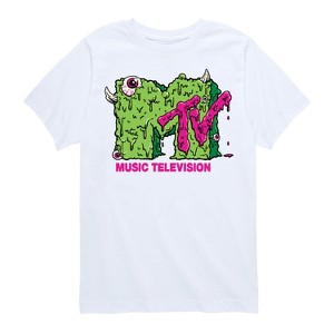 Boys' - MTV - Slime Logo Short Sleeve Graphic T-Shirt - 1 of 4