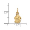Black Bow Jewelry 14k Yellow Gold Georgia Bulldogs NCAA Extra Small Pendant - 2 of 3