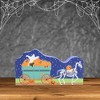 Cat's Meow Village 2.0 Inch Pumpkin Haul Halloween Accessory , Lightweight Halloween Decor Halloween Wagon (1PC) - 2 of 4