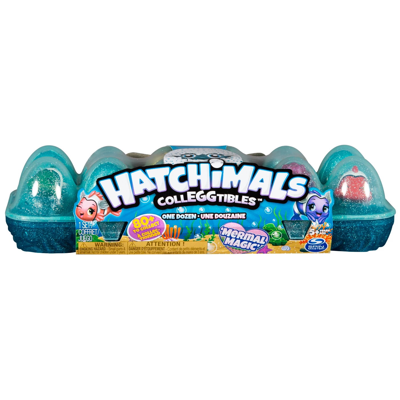 Hatchimals CollEGGtibles Mermal Magic 12pk Egg Carton with Season 5 Hatchimals - image 1 of 6