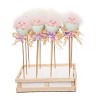 Transpac Foam 11.5 in. Multicolor Easter Hatching Chick Picks In Display Set of 12 - 2 of 4