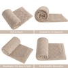 Microfiber Cable Knitted Blanket,Super Soft Bed Blanket - NTBAY - 3 of 4