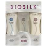Biosilk Silk Therapy Trio - Shampoo, Conditioner & Leave In Treatment - 21 fl oz