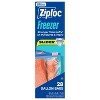 Ziploc Slider Freezer Gallon Bags with Power Shield Technology - 28ct - 2 of 4