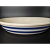 Martinez Pottery Stoneware Pie Baking Pan with Blue Stripes Glazed Finish 8 inch - 4 of 4