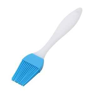 Unique Bargains Basting Brush 15g Small Handle Brush Color Block Dishwasher Safe Silicone PP 6.69"x1.18" 1 Pc - 1 of 4