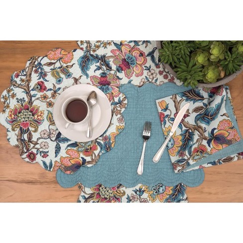 placemat tansy quilted