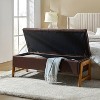 Nana Storage Bench With Solid Wood Legs | ARTFUL LIVING DESIGN - 4 of 4