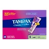 Tampax Compact Radiant Super Absorbency Compact Tampons - 28ct - 2 of 4