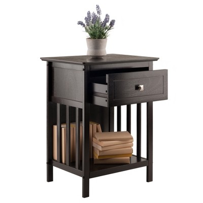 Transitional Marcel Rectangular Coffee Table with Storage Drawer