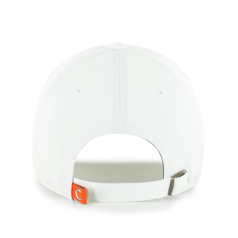 NCAA Clemson Tigers White Clean Up Hat, 2 of 3