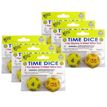 Koplow Games Pig Dice Game 5 Dice Set with Travel Tube and Instructions