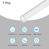 Unique Bargains Lamp Lantern Water Cooling System Acrylic Round Pipes Clear 4 Pcs 6" - 3 of 4