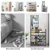 5-Tier Shoe Rack Shoe Storage Organizer, Freestanding Coat and Shoe Rack, 25-30 Pairs Shoe Shelf for Entryway Closet - 4 of 4