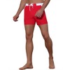 Lars Amadeus Men's Summer Holiday Contrast Color Drawstring Waist Beach Board Shorts - 4 of 4