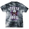 Seven Times Six Tokyo Ghoul Anime T-Shirt Men's Chibi Ken Kaneki Rinkaku Kagune Tie Dye Tee Multicolored - 3 of 4
