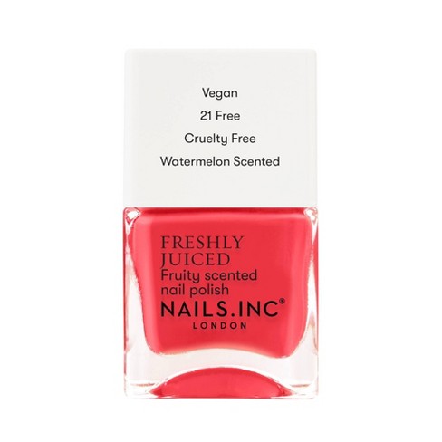 Nails Inc Freshly Juiced Fruit Scented Nail Polish 4 6 Fl Oz Target