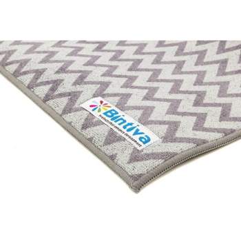 Bintiva Chevron Style Yoga Towel Hybrid Mat