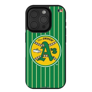 MLB Cooperstown West Teams Pinstripe Bump Cell Phone Case for Apple iPhone - 1 of 4